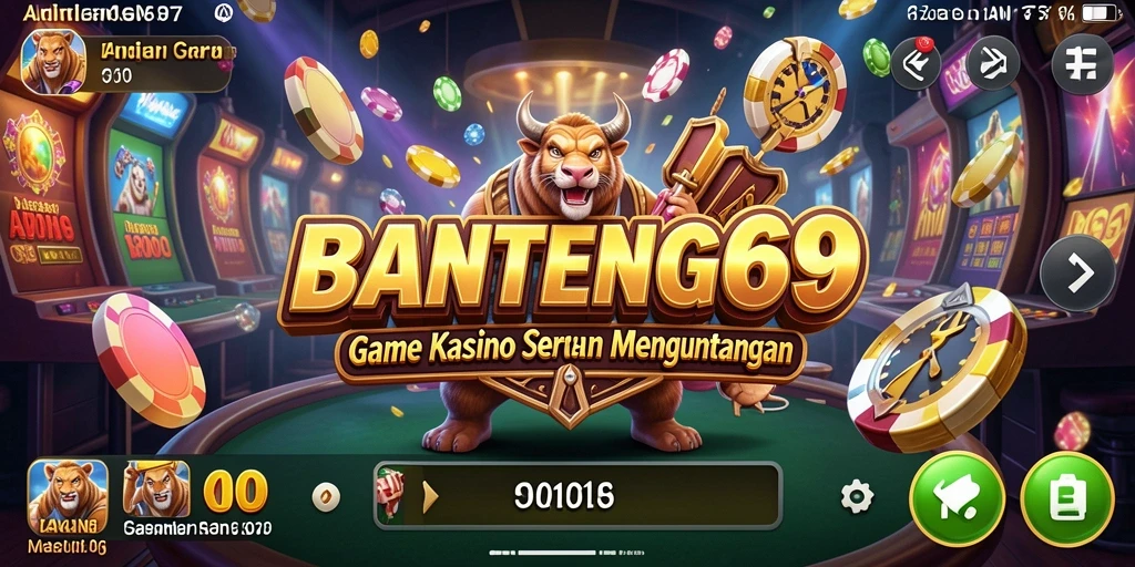 Tampilan menawan dari gameplay BANTENG69 yang seru dan menarik.