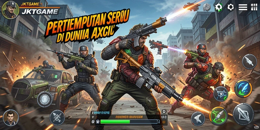 Tampilan seru gameplay JKTGAME dengan aksi tak terlupakan.