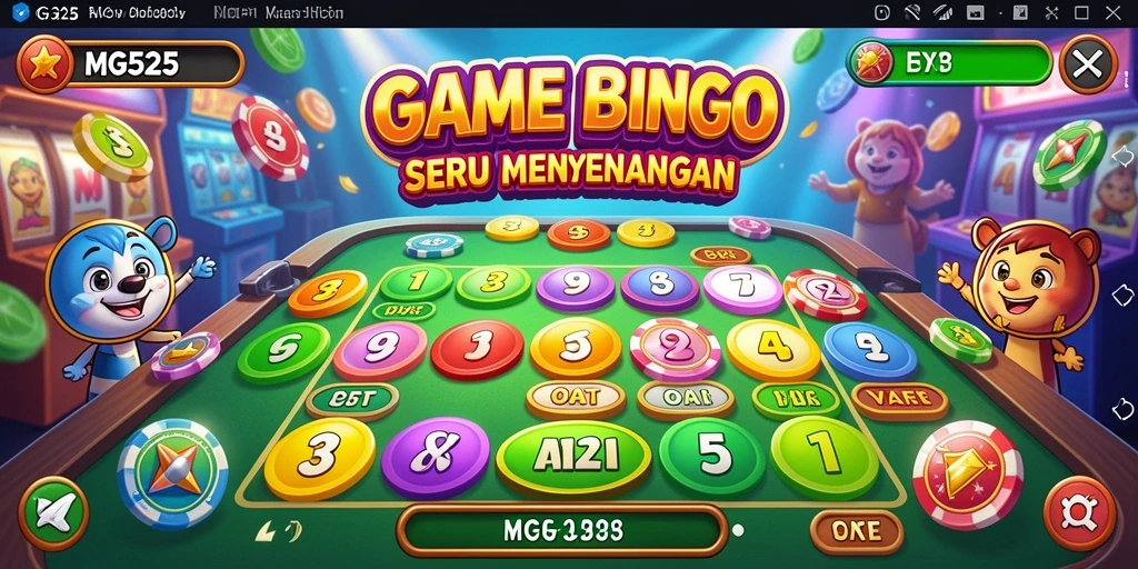 Gameplay seru MG525 yang mengasyikkan dengan Bingo.