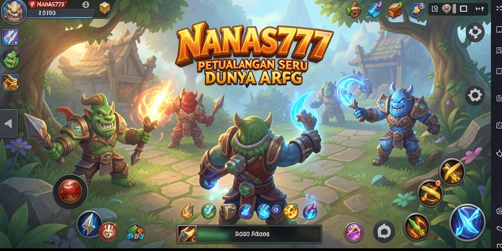 Screenshot NANAS777 yang menampilkan aksi seru dalam pertarungan ARPG.