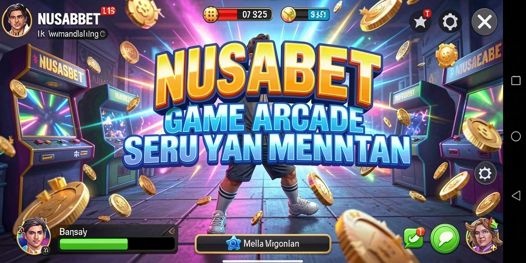 Gameplay seru NUSABET yang penuh tantangan dan keseruan.