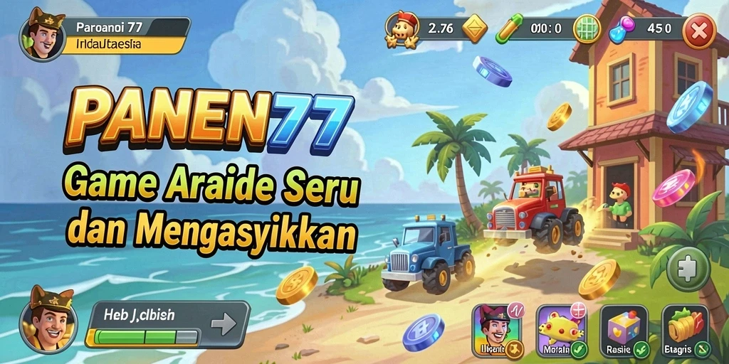 Gameplay seru dan mengasyikkan di PANEN77.