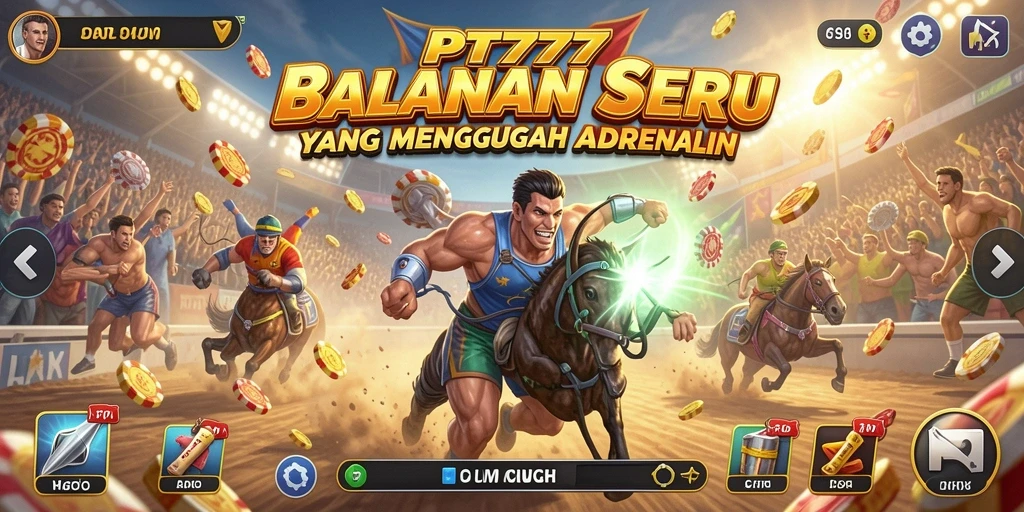 Tampilan luar biasa dari gameplay balapan seru PT777.
