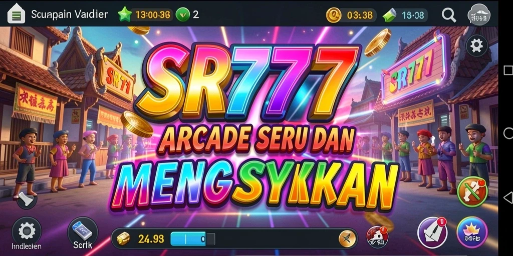Tampilan gameplay seru dan menyenangkan di SR777.