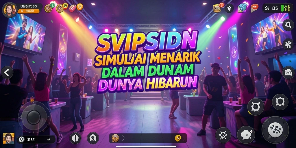 Screenshot utama SVIPSIDN menunjukkan gameplay yang interaktif dan menantang.