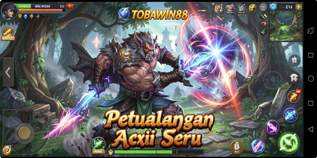 Gameplay seru dan menantang di dunia fantasi TOBAWIN88.
